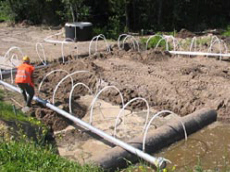 KLAUDIA иглофильтровые установки для понижения уровня воды орошения искусственного наснежания